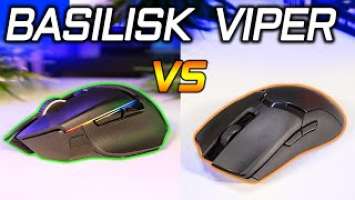 Razer Viper Ultimate vs Basilisk Ultimate Mouse Comparison: Which Should You Get?