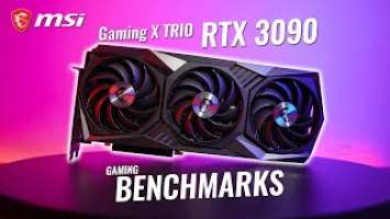 MSI Gaming X TRIO GeForce RTX 3090 24G Benchmarks in 4K, 1440p & 1080p