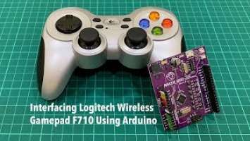 Interfacing Logitech Wireless Gamepad F710 Using Arduino [BM]