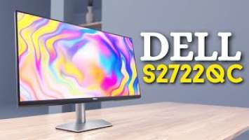 Popular Monitor 2022 | Dell S2722QC | Inch 4K USB-C Monitor UHD | Display 60Hz Refresh Rate