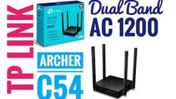 Tp link Archer C54 Router Unboxing