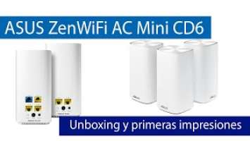 ASUS ZenWiFi AC Mini CD6: Conoce este WiFi Mesh barato con doble banda AC1500 y puertos Gigabit