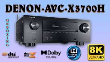 DENON - AVC - X3700H Amplifier @UnboxingIndiaa