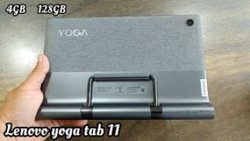 lenovo yoga tab 11 (Strom grey) 4GB 128GB @ ₹ 24,749/- only unboxing & Review