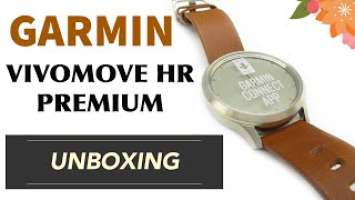 Garmin Vivomove HR Premium Unboxing HD (010-01850-25)