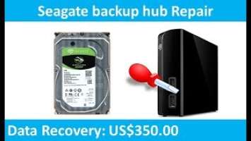 Seagate Backup hub BarraCuda compute ST6000DM003 100802503  circuit board repair hard drive data rec