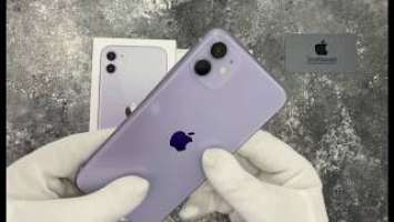 Распаковка Apple iPhone 11 Purple
