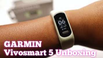 Garmin Vivosmart 5 Unboxing Cool Mint