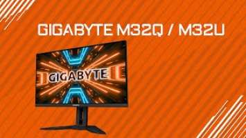 Обзор монитора GIGABYTE M32Q M32U