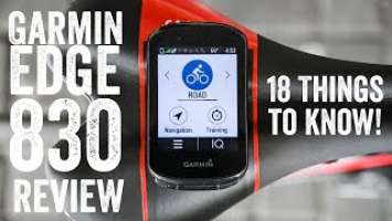 Garmin Edge 830 Review: 18 New Things To Know!