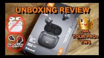 JBL Tour Pro+ plus TWS | Wireless ANC Buds | Unboxing Review