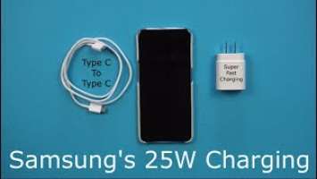 Testing Samsung's New 25W Charging