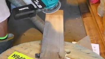 Makita DBO180 18v Random Orbit Sander Quick Review