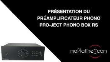 Présentation du préamplificateur phono Pro-Ject Phono Box RS