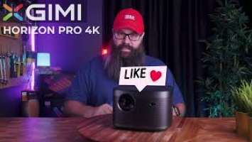 XGIMI Horizon Pro 4K -REVIEW- LED HDR Dolby/DTS Home Theater Projector!