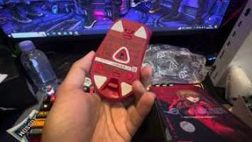 UNBOXING MOUSE ORIGINAL ROG GLADIUS III WIRELESS AIMPOINT X EVANGELION-02 EDITION