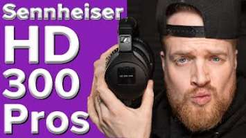 SENNHEISER HD300 PRO Headphones Unboxing, Review & Sound Comparison With Sonarworks.