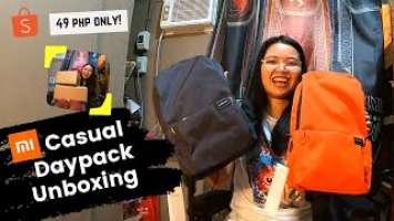 Xiaomi Mi Casual Daypack / Backpack 10L Unboxing + Review (Black & Orange) | Marielle Ilagan