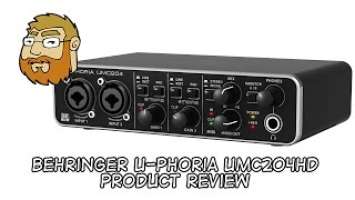 Product Review - Behringer U-Phoria UMC204HD Audio Interface