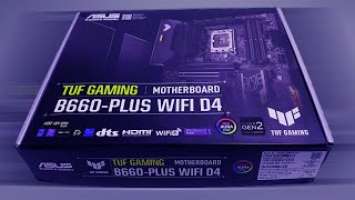 TUF GAMING B660M-PLUS WIFI D4 ASUS - UNBOXING!!