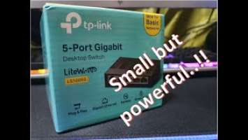 TP-Link 5-Port Gigabit Desktop Switch Unboxing - Get Ready for a Faster, Better Internet Life!