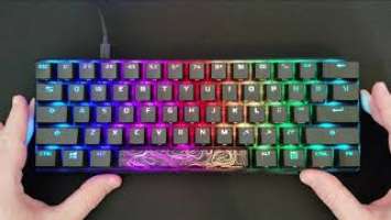 NEW HyperX Alloy Origins 60 Review - BEST Keyboard Under $100??