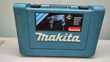 Unbox Makita HR2470FT - Rotary Hammer 24mm | 780W | Quick Change Drill Chuck - LED Job Light