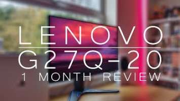 Lenovo G27q-20 Review. 1 month on