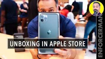 Unboxing iPhone 11 Pro Max inside the Apple 5th Ave Store!