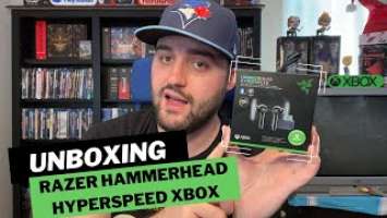 New Razer Hammerhead Hyperspeed Xbox Edition Unboxing