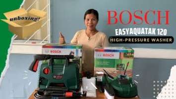 BOSCH EASY AQUATAK 120 | HIGH PRESSURE WASHER | UNBOXING | Hazel's Diary