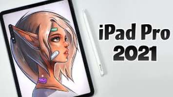 iPad Pro 2021 как планшет для рисования