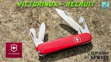 Victorinox Recruit Swiss Army Knife 0.2503. The Perfect Lightweight First EDC SAK Pocket Knife?!