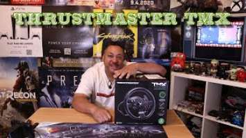 THRUSTMASTER TMX STEERING WHEEL UNBOXING!!!!!!