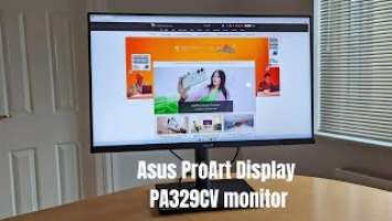 Asus ProArt Display PA329CV monitor 4K Review