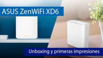 ASUS ZenWiFi XD6: Descubre este sistema WiFi Mesh AX5400 con WiFi 6 y puertos Gigabit Ethernet