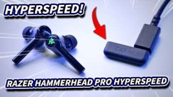 RAZER HAMMERHEAD PRO HYPERSPEED: 超低延遲 & 超準定位的旗艦電競耳機！【Techris】