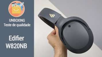 Edifier W820NB: headset com ANC híbrido e 49 hrs de bateria! Conheça!