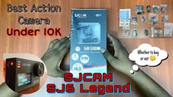 Sjcam sj6  LEGEND|Unboxing& Review|Best Action CameraBest Budget PriceWaterproofPocket friendly