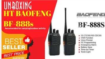 HT baofeng bf-888s unboxing