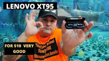 LENOVO XT95 EARBUDS UNBOXING, VERY CHEAP TO BUY AND THEY ARE NOT BAD