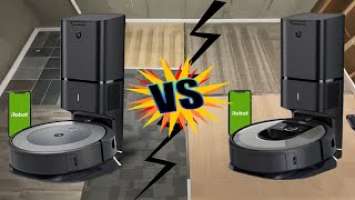 iRobot Roomba BATTLE - i3+ VS i6+ Robot Vacuum | 2 POUNDS of Rice in the Testing Room