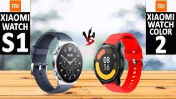 XIAOMI WATCH S1 VS XIAOMI WATCH COLOR 2 l Watch Comparison l Specifications