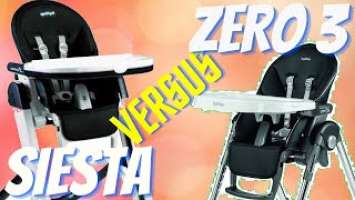 Peg Perego Siesta vs Prima Pappa Zero 3