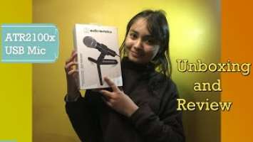 Audio-Technica ATR2100x USB Microphone | Unboxing and Review | Nepal