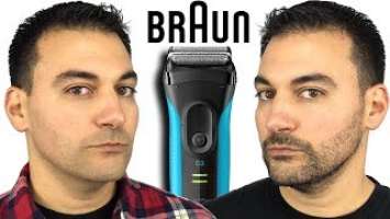 Beard Shaving - Braun Series 3 Proskin 3040s Foil Shaver vs Remington F5 5800 Electric Shaver