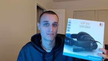 Sennheiser GSP 300 Gaming Headset unboxing and initial thoughts