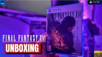 Final Fantasy XVI Unboxing DAY 1 Edition on PlayStation 5 | GiveAway Announced