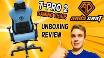 I Got a PRO Gaming Chair. AndaSeat T-Pro 2 Gaming Chair Unboxing + Review.