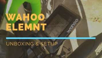 Wahoo Elemnt Unboxing!